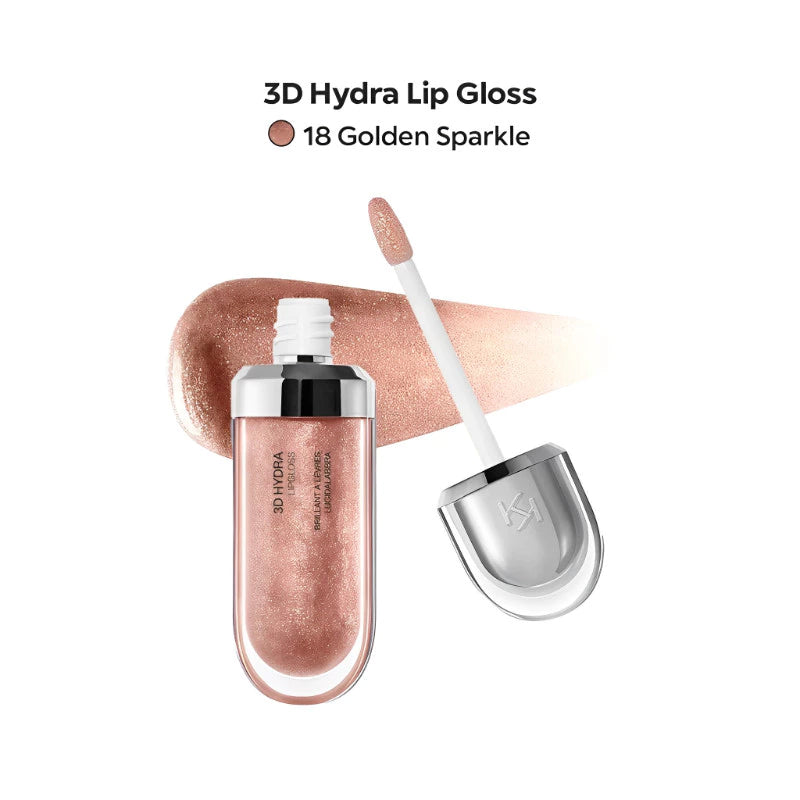 Kit 2 Gloss Kiko Milano 3D Hydra – Brilho Intenso, Hidratação e Sofisticação