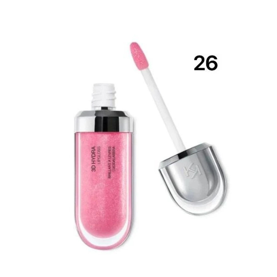 Kit 2 Gloss Kiko Milano 3D Hydra – Brilho Intenso, Hidratação e Sofisticação